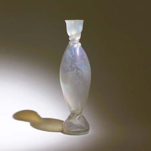 franz prati murano glass vase bonbon by pauly e c cvm venezia 1996