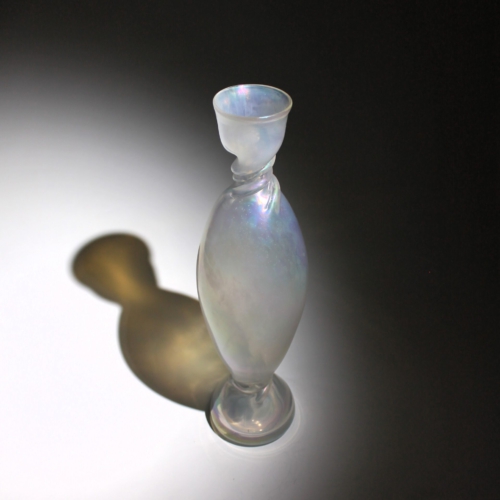 franz prati murano glass vase bonbon by pauly e c cvm venezia 1996