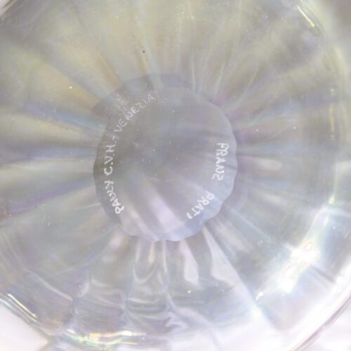 franz prati murano glass vase paestum by pauly e c cvm venezia 1995