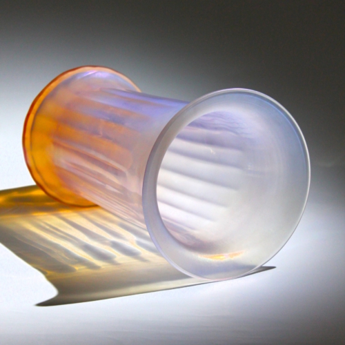 franz prati murano glass vase paestum prova by pauly e c cvm venezia 1995