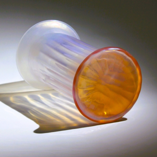 franz prati murano glass vase paestum prova by pauly e c cvm venezia 1995