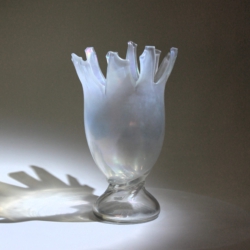 franz prati murano glass vase sospiro by pauly e c cvm venezia 1998