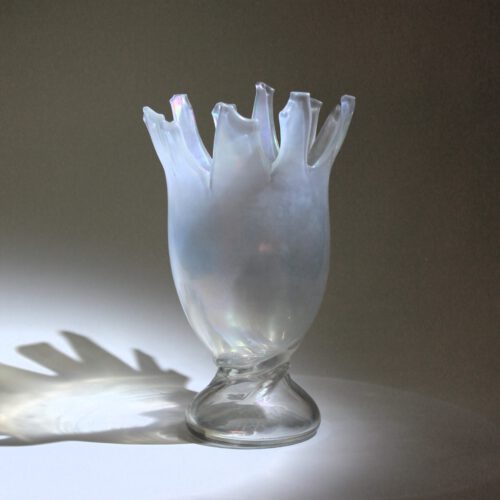 <em><b>Franz Prati</b><br />Vase "Sospiro"<br />Italy 1997</em> franz prati murano glass vase sospiro by pauly e c cvm venezia 1998