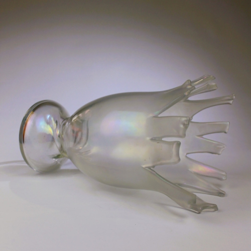 franz prati murano glass vase sospiro by pauly e c cvm venezia 1998