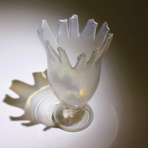 <em><b>Franz Prati</b><br />Vase "Sospiro"<br />Italy 1997</em> franz prati murano glass vase sospiro by pauly e c cvm venezia 1998