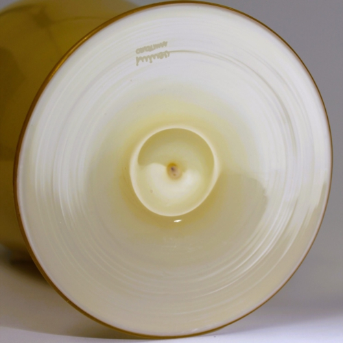 naopleone martinuzzi venini murano glass vase velato 1930