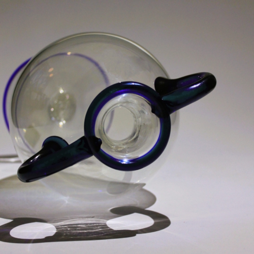 venini vsm murano glass vase veronese handles 1925