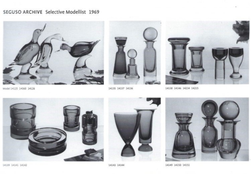 seguso vetri d arte archive catalogue 1964–1973 seguso vetri d arte archive catalogue 1964–1973
