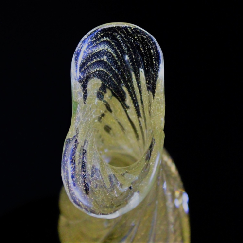 <em><b>Flavio Poli</b><br />Vase "Incrociato Oro"<br />Italy 1958</em>