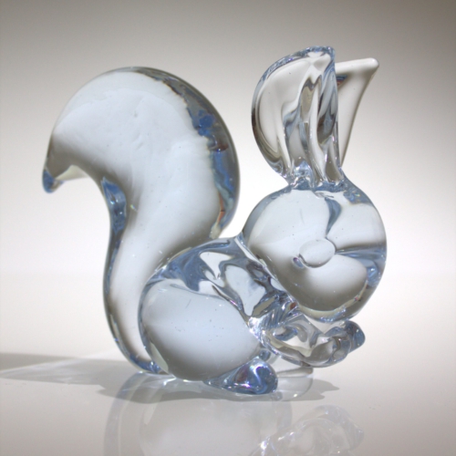 <em><b>Flavio Poli</b><br />Squirrel<br />Italy 1939/40</em> flavio poli, archimede seguso, murano glass squirrel, seguso vertri d'arte
