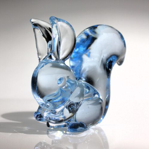 flavio poli, archimede seguso, murano glass squirrel, seguso vertri d'arte