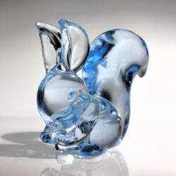 flavio poli, archimede seguso, murano glass squirrel, seguso vertri d'arte