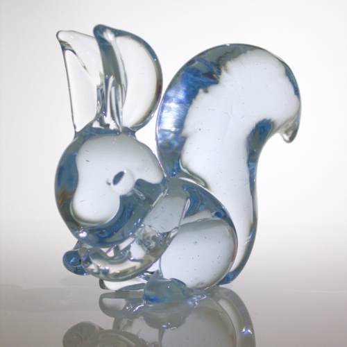 <em><b>Flavio Poli</b><br />Squirrel<br />Italy 1939/40</em> flavio poli, archimede seguso, murano glass squirrel, seguso vertri d'arte