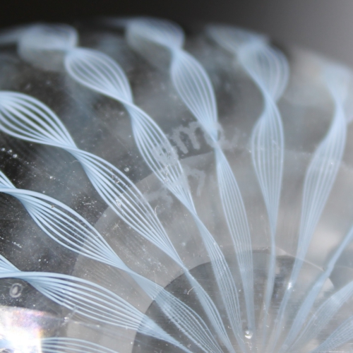 <em><b>Fulvio Bianconi</b><br />Fazzoletto<br />Italy 1950</em> fulvio bianconi, murano glass fazzoletto vase, venini, zanfirico light blue.